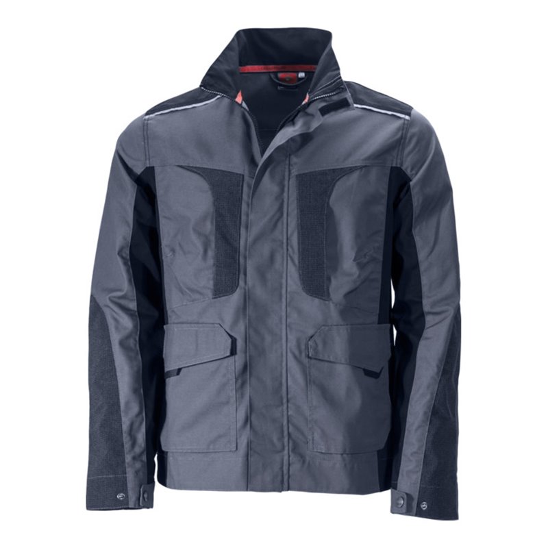 Canadian Line Bundjacke grau/schwarz