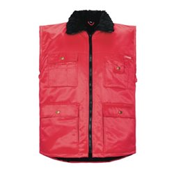 Planam Winter-Weste Gletscher Piloten rot