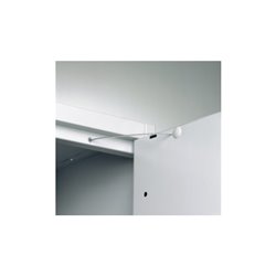 STIER Offene Garderobe mit 5 Schließfächern 1950x1430x480mm