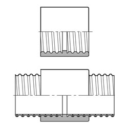Norres Schraubverbinder CONNECT 246 FOOD für Schlauch 356
