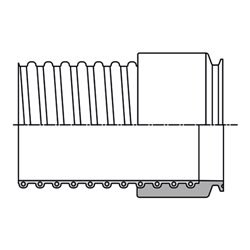 Norres TRI-Clamp Kupplung CONNECT 245 FOOD für Schlauch 356