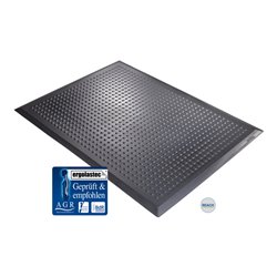 Kraiburg ergonomische Arbeitsplatzmatte Ergolastec Basic Wet für feuchte Arbeitsbereiche