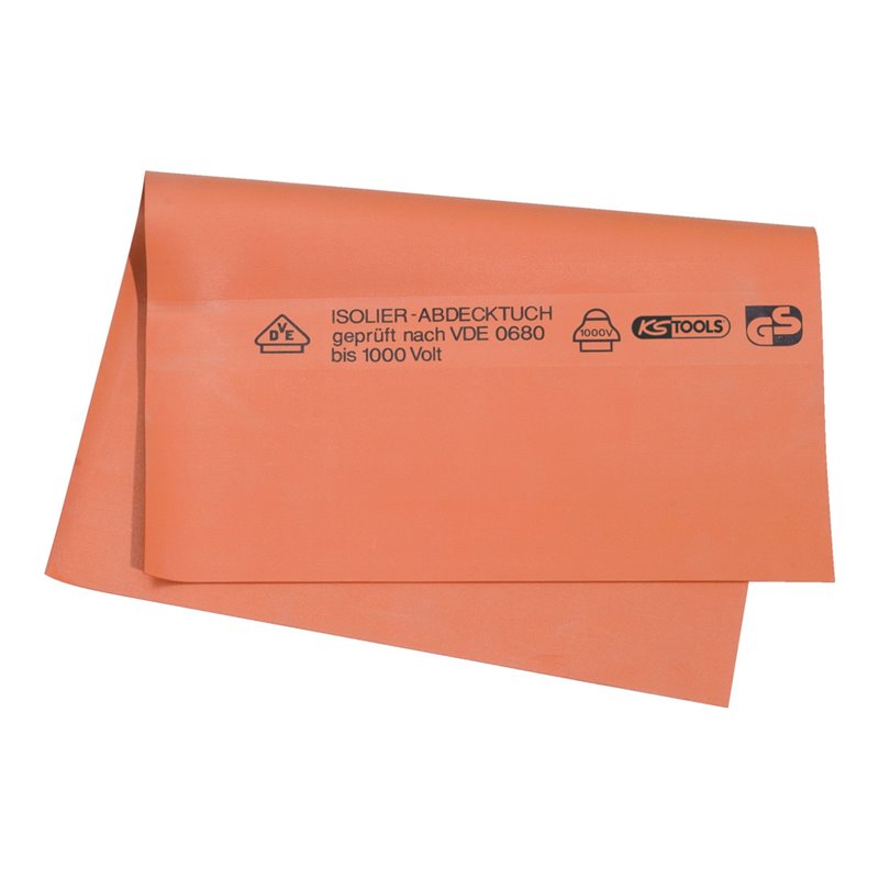 KS Tools Isoliertes Gummi-Abdecktuch 10-Meter-Rolle