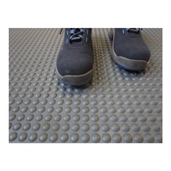 Kraiburg Gesundheitsmatte Ergopurtec Basic Dome für trockene Arbeitsbereiche