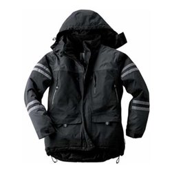 Parka Kingston schwarz/grau
