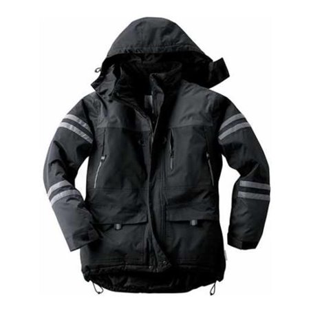 Parka Kingston schwarz/grau