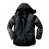 Parka Kingston schwarz/grau