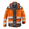 Kübler PSA Reflectiq Jacke 1307 warnorange/anthrazit