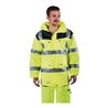 Warnschutzparka EN471/343 Kl.2 gelb/grau