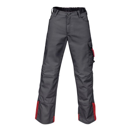 Kübler Image Vision-Dress Latzhose 3047 mittelgrau/kornblumenblau