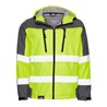 HOLEX Warnschutz-Softshell-Jacke gelb / anthrazit