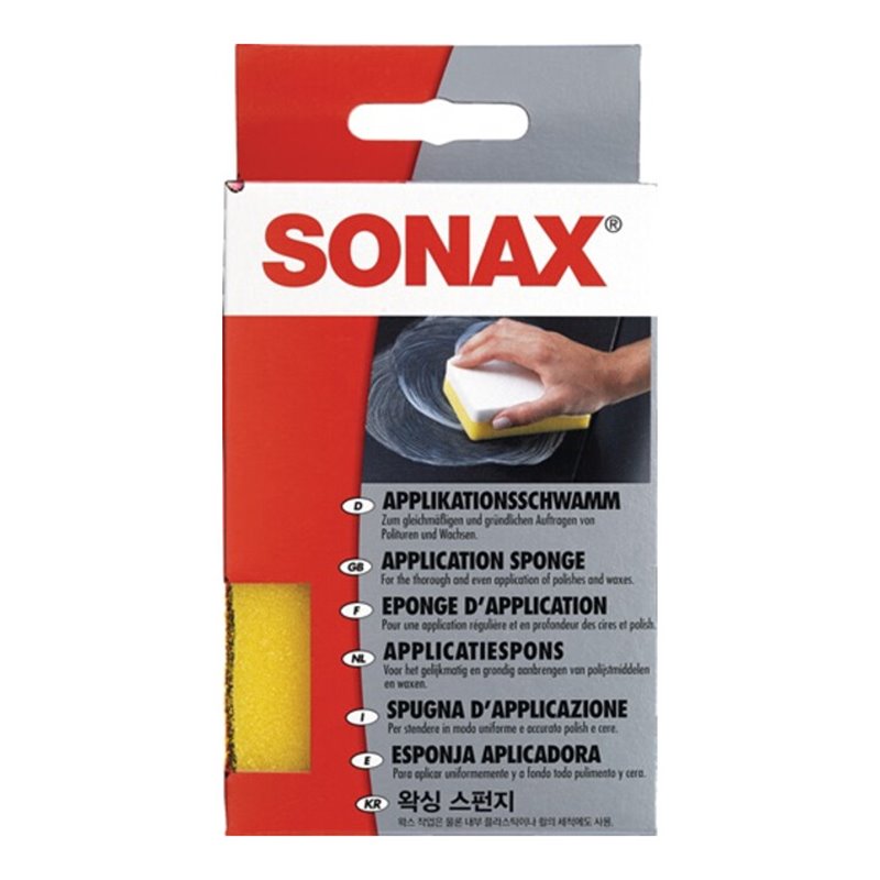 SONAX ApplikationsSchwamm für das Auftragen von Produkten