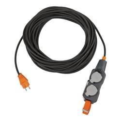 Brennenstuhl Powerblock mit Verlängerungsleitung / Verteilersteckdose 4-fach