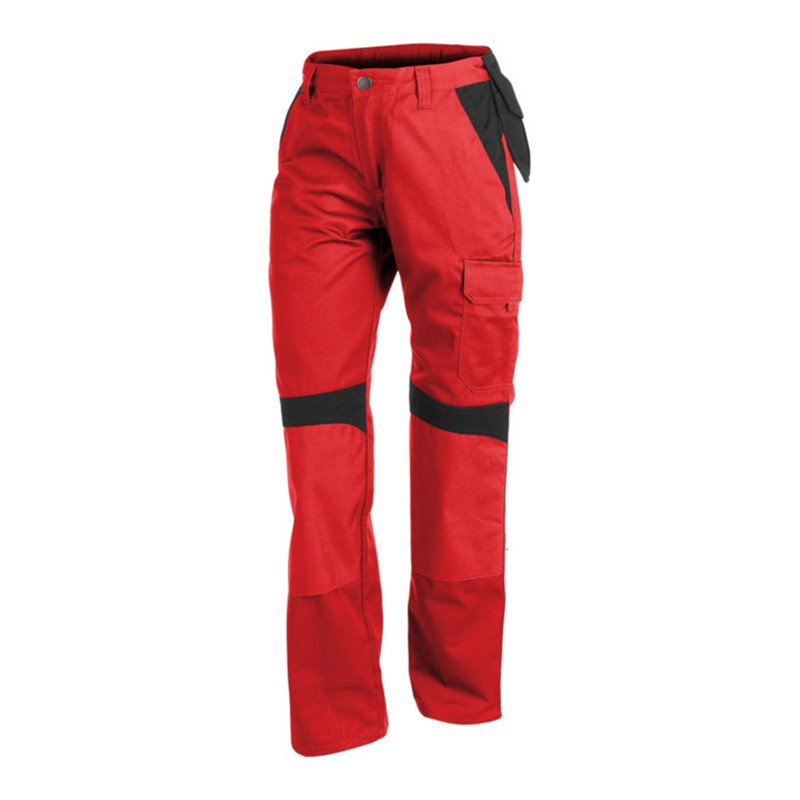 Kübler Inno Plus-Dress Hose 2956 mittelrot/schwarz