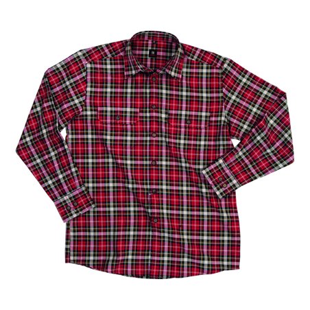 FHB Hemd Erhardt 90700 rot/schwarz