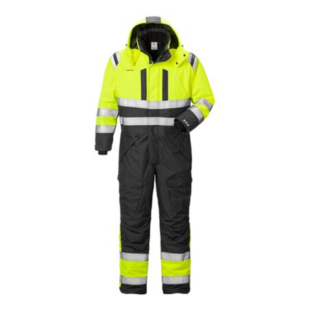 Fristads High Vis Airtech Winteroverall Kl. 3 8015 GTT Gelb (Herren)