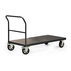 STIER Schwerlast-Plattformwagen Premium mit 2 Schiebebügeln