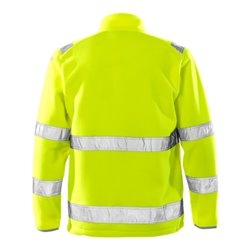Fristads High Vis Fleecejacke Kl. 3 4400 FE Gelb (Herren)