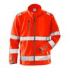 Fristads High Vis Fleecejacke Kl. 3 4400 FE Rot (Herren)