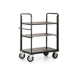 STIER Schwerlast-Etagenwagen Premium 3 Ladeflächen