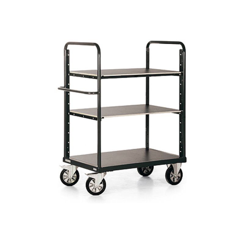 STIER Schwerlast-Etagenwagen Premium 3 Ladeflächen