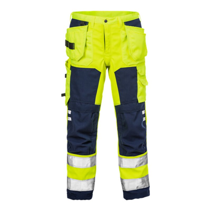 Fristads High Vis Handwerker Softshell-Hose Kl. 2 2083 WYH (Herren)