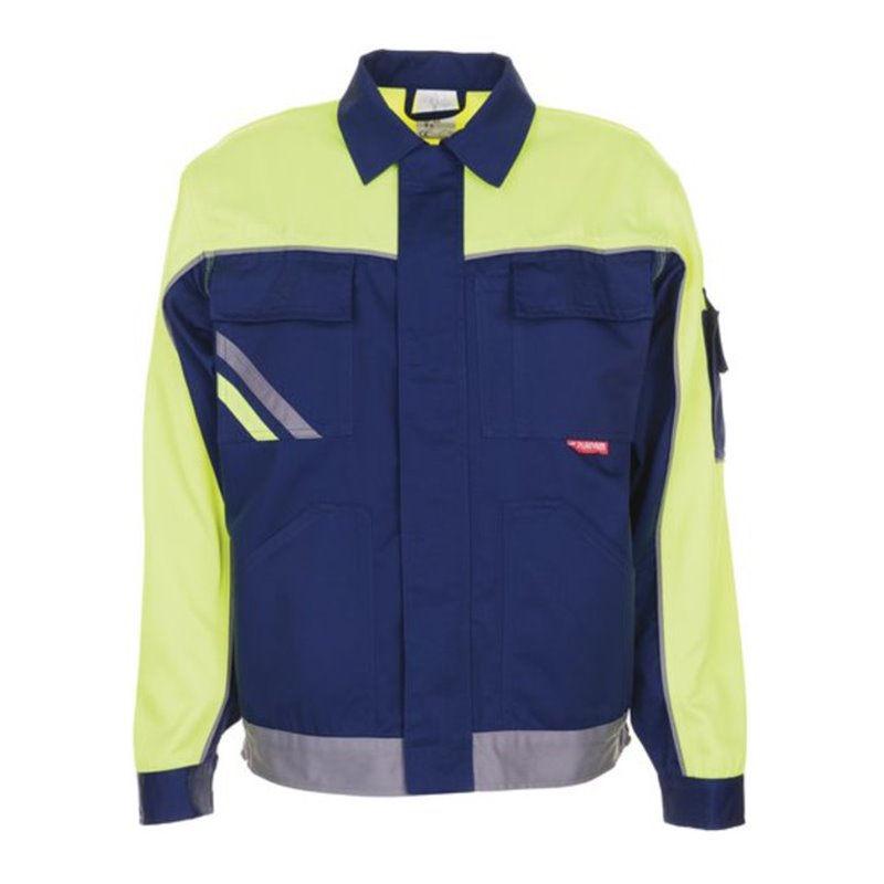 Planam V1 Bundjacke Visline marine/gelb/zink