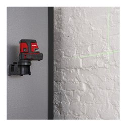 STIER Kreuzlinienlaser 150° x 130° mit 5 Lotpunkten, grün