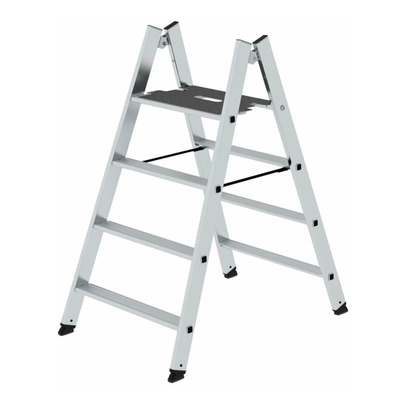 MUNK Klapptritt beidseitig begehbar Alu natur