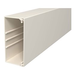 OBO Bettermann Vertr Wand+Deckenkanal m.Obert. 60x130mm,PVC WDK60130CW