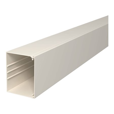 OBO Bettermann Vertr Wand+Deckenkanal m.Obert. 100x130mm,PVC WDK100130CW