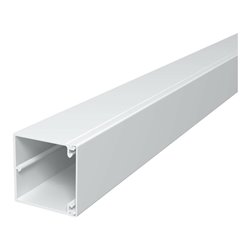 OBO Bettermann Vertr Wand+Deckenkanal m.Obert. 60x60mm,PVC WDK60060RW