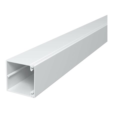 OBO Bettermann Vertr Wand+Deckenkanal m.Obert. 60x60mm,PVC WDK60060RW