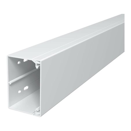 OBO Bettermann Vertr Wand+Deckenkanal m.Obert. 60x90mm,PVC WDK60090RW