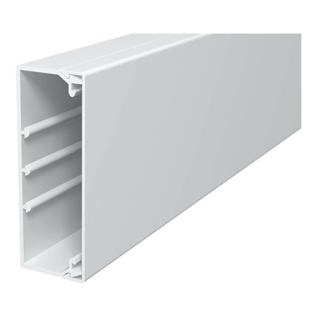 OBO Bettermann Vertr Wand+Deckenkanal m.Obert. 40x110mm,PVC WDK40110RW