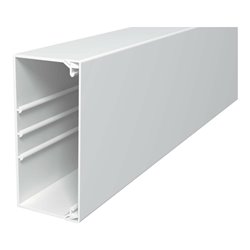 OBO Bettermann Vertr Wand+Deckenkanal m.Obert. 60x130mm,PVC WDK60130RW