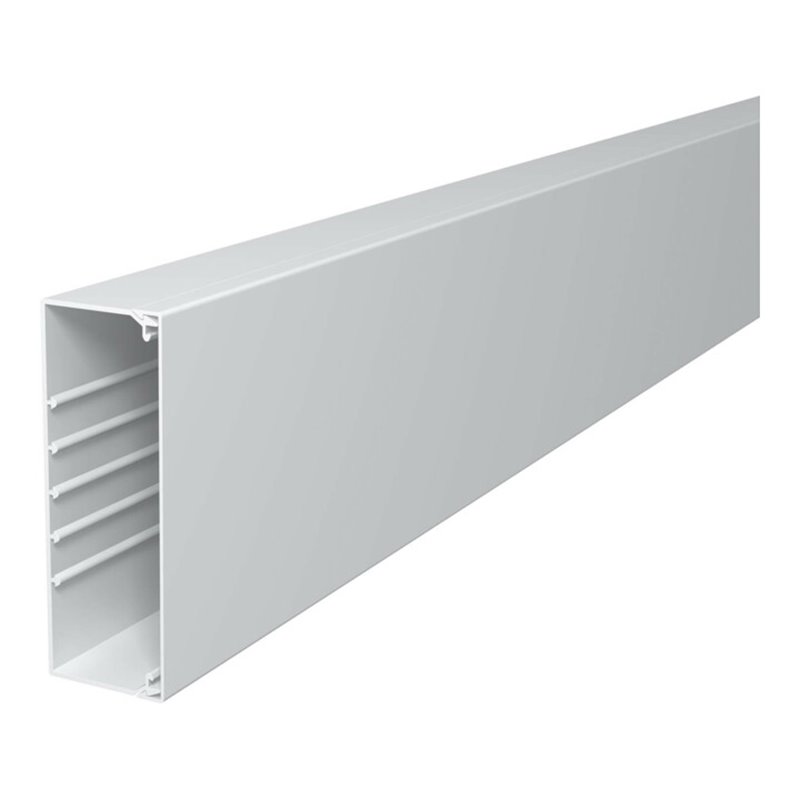 OBO Bettermann Vertr Wand+Deckenkanal m.Obert. 60x170mm,PVC WDK60170RW