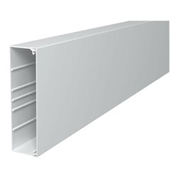 OBO Bettermann Vertr Wand+Deckenkanal m.Obert. 60x210mm,PVC WDK60210RW