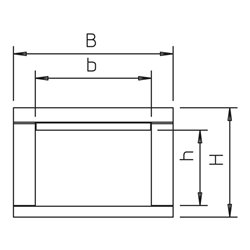 OBO Bettermann Vertr Brandschutzkanal 50x60mm,gr BSK 090506