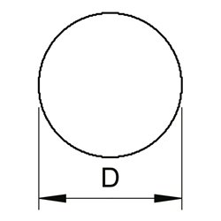 OBO Bettermann Vertr Stahldraht vz vz,10mm RD 10