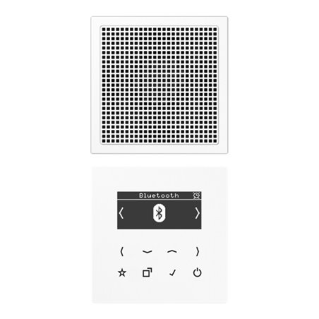 Jung Smart DAB+ Digitalradio Bluetooth SetMono1LS DAB LS1 BT WW