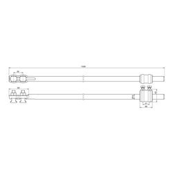 DEHN Erdeinführungsstange Set St/tZn L1500mm EESS161500TM2480150