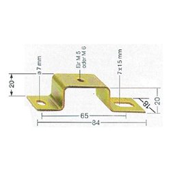 Weidmüller Tragschienenträger TST 2/M6