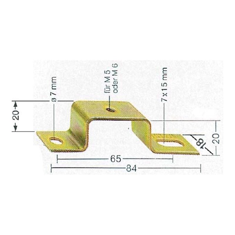 Weidmüller Tragschienenträger TST 2/M6