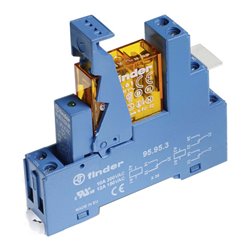 Finder Koppelrelais 230VAC 1W 16A m.Fas.+LED+Vari. 49.61.8.230.0060