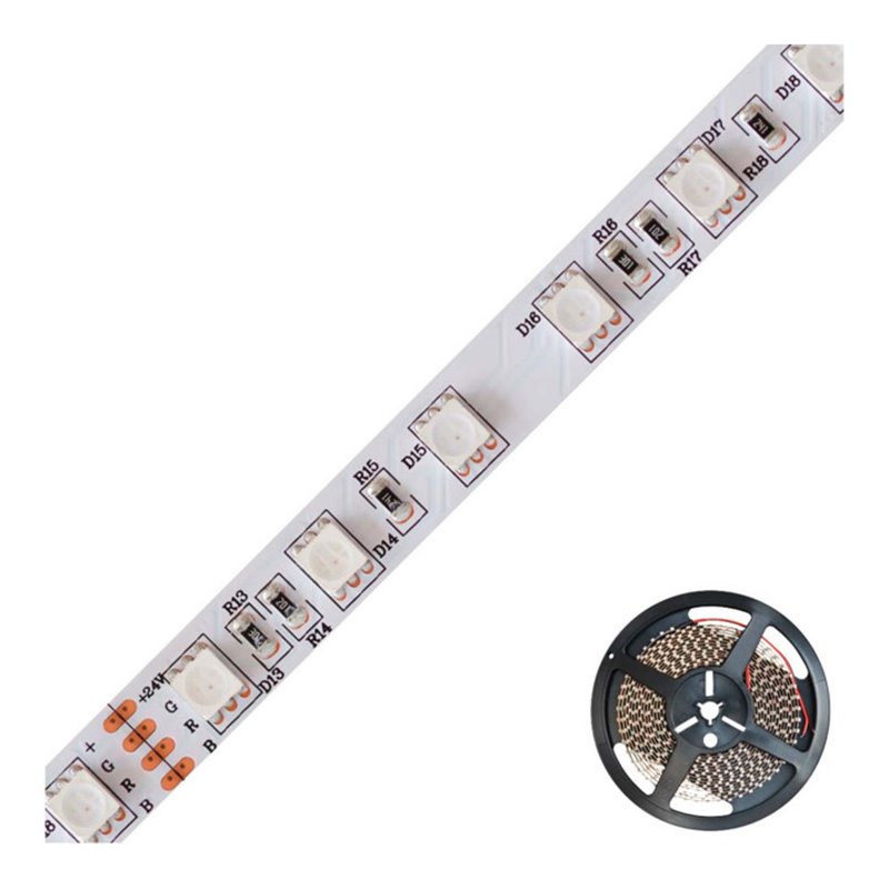 EVN Lichttechnik LED-Stripe Rolle RGB 5m 24V 300 LED LSTR SB 20 24 305099