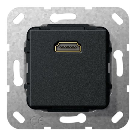 Gira HDMI Gender Changer sw matt 566910