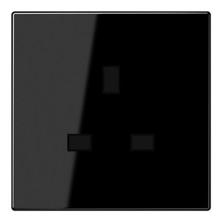 Jung Steckdose 13A 250V, schwarz LS 3521 SW