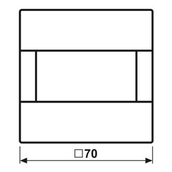 Jung Automatik-Schalter Standard LS 17180 WW