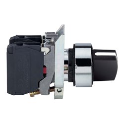 Schneider Electric Wahlschalter 3-Stell.rast.2S XB4BD33